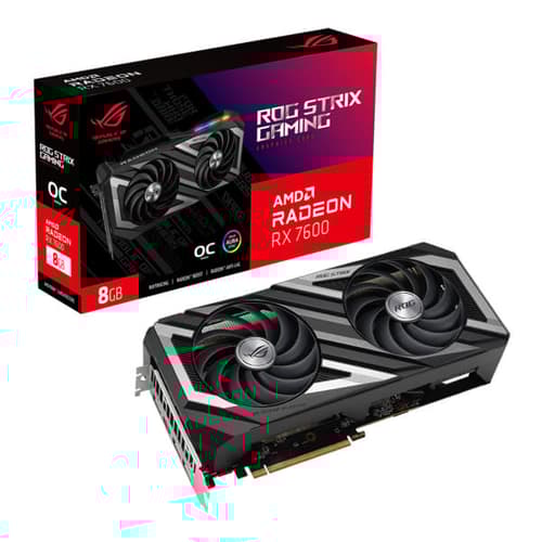 Asus ROG Strix RX 7600 OC Edition 8GB Graphics Card